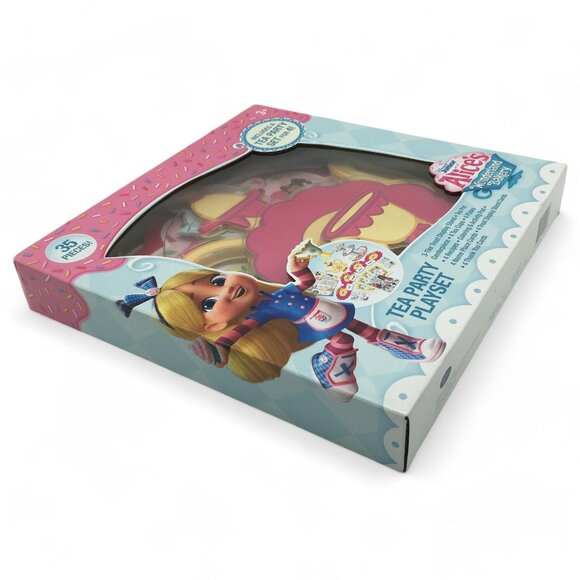 Disney Junior Alice's Wonderland Bakery 35 Piece TEA PARTY Playset for 4 - NEW - Picture 7 of 7